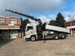 MAN 28.500 TGS 3Skipper + Fassi 395 Kran+Greifer 6x2