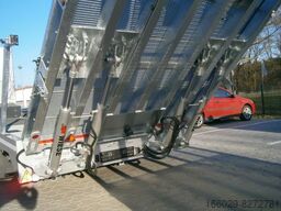  Gabelstaplertransporter Tiefbett Rampen