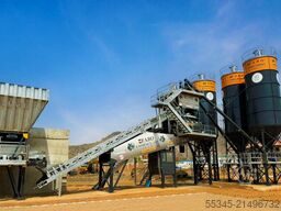 FABO Concrete Batching Plant 160 m3 Compact Concrete Batching Plant