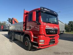 MAN TGS 26.440 6X4 HYDRO 2-SEITENKIPPER,  PALFINGER PK 22002-EH BJ 2018!!!