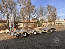 Möslein T 4 VB H1 R  neuer 4 Achs Tieflader + Radmulden