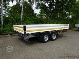 Möslein TTD 13 Weiß  13 t Tandem 3- Seitenkipper Tieflader-- Neufahrzeug --