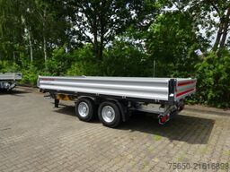 Möslein TTD11 weiß  neuer Tandem 3- Seitenkipper Tieflader-- Neufahrzeug --