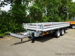 Möslein TTD11 weiß  neuer Tandem 3- Seitenkipper Tieflader-- Neufahrzeug --