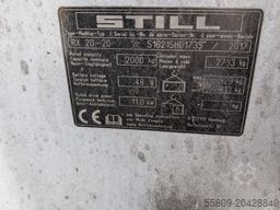 Still RX 20-20 // Elektro // Halbkabine // Batterie aus