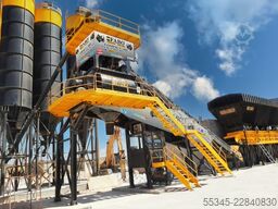 FABO Concrete Batching Plant 160 m3 Compact Concrete Batching Plant