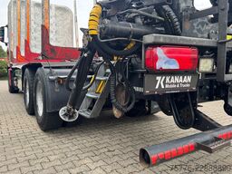 MAN 33.500 TGX 6x4 Holztransporter Kran Loglift F115