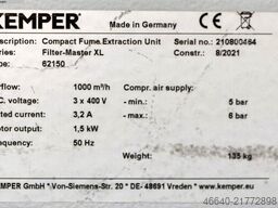 KEMPER FILTER MASTER XL
