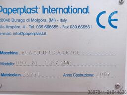 PAPERPLAST DRY 70 - 102, Samal 102X114