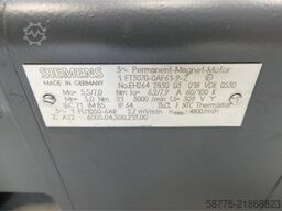 Siemens 1FT3070-0AF61-9-Z Servomotor SN: EH264283003018 - Z = A22