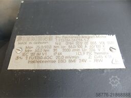 Siemens 1FT5134-0AC24-1-Z Motor SN: E0P84201702003 - Z = G45  K18