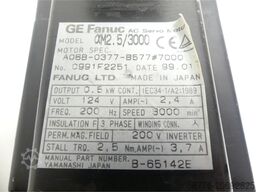 Fanuc A06B-0377-B577 # 7000 AC Servo Motor SN: C991F2251