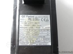 Fanuc A06B-0377-B577 AC Servo Motor SN:C992F1193 + A860-0365-T001 Pulsecoder