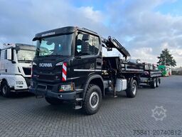 Scania G 500 XT 4x4 Kipper/Kraan
