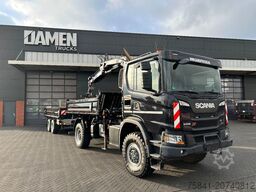 Scania G 500 XT 4x4 Kipper/Kraan