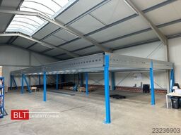 5x10m Lagerbühne , Belastung : 500kg/qm Unterkante: 2,5m , ca. 50qm Systembühne