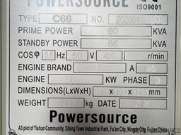 Cummins 4BTA3.9-G2 - 66 kVA Generator - DPX-19833