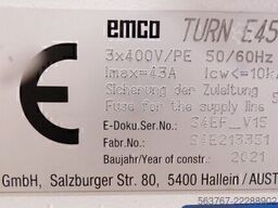 EMCO EMCOTURN E45 - 2021 nur 6500h