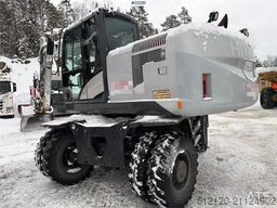 Hitachi ZX170W-5B Wheeled machine with 2 chains, grading b