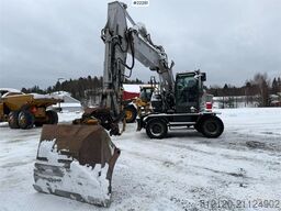 Hitachi ZX170W-5B Wheeled machine with 2 chains, grading b