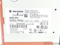 Allen-Bradley 440R-EM4R2 / GSR EM Safety Relay Series: A 201 SN:013 - ungebr.! -