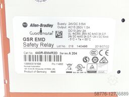 Allen-Bradley 440R-EM4R2D / GSR EMD Safety Relay Series: A 204 SN:018  ungebr.!