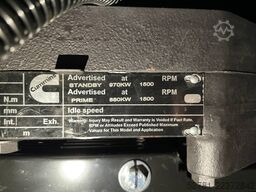 Cummins KTA38-G5 - 1100 kVA Generator - DPX-18815