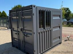  7 Fuß Container , Neuwertig, Seitentür & Fenster