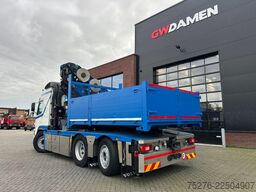 Volvo FM 420 6x2 Tractor unit / SZM HMF 4720 + Flyjib...