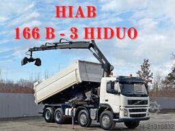 VOLVO FM 440 Kipper 5,60m * HIAB 166 B-3 HIDUO* 8x4