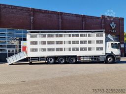 Scania P400 8x4*4 - 2/3 deck livestock Guiton 29.78M2 ...