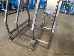 Conveyor with Overhead Hopper Feeder 