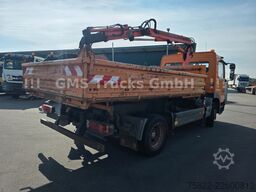 MERCEDES-BENZ Atego 1218 / Kipper+Kran / load 5,2ton / E3