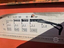 MERCEDES-BENZ Atego 1218 / Kipper+Kran / load 5,2ton / E3