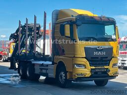 MAN TGX 33.580 6x4 BL PAVIC Holz & TAJFUN 130ZK