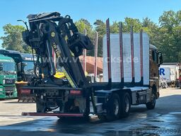MAN TGX 33.580 6x4 BL PAVIC Holz & TAJFUN 130ZK