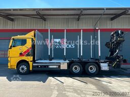 MAN TGX 33.580 6x4 BL PAVIC Holz & TAJFUN 130ZK