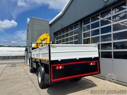 Mercedes-Benz Atego Atego 1725 4x4 Flatbed with Hyva HB120 Crane