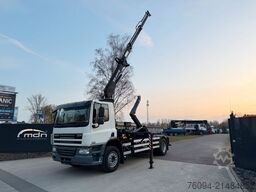 DAF CF 75.250 Abrollkipper KRAN FUNK