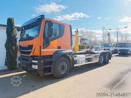 IVECO X-Way  460 6x2 Abrollkipper lift /lenk AHK