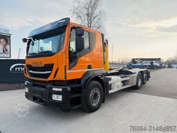 IVECO X-Way  460 6x2 Abrollkipper lift /lenk AHK