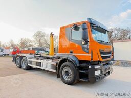 IVECO Stralis X-Way 460 6x2 Abrollkipper lift/lenk AHK