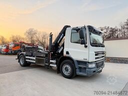 DAF CF 75.250 Abrollkipper KRAN FUNK