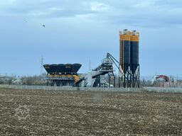 FABO Concrete Batching Plant 60 M3/H Compact Concrete Batching Plant