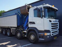Scania G 490 10X4 CABLE SYSTEM TRUCK WITH PALFINGER Q1...