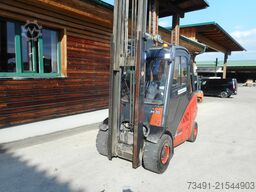 Linde H35D-01 Triplex + SS + ZV + Kabine