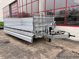 Möslein TTD 19 AB  19 t Tandemkipper Tieflader, Breitbereifung Aufsatzbordwänden-- Neufahrzeug --