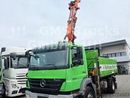 MERCEDES-BENZ Axor 1829 / E5 / ALU Kipper / Atlas Kran