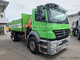 MERCEDES-BENZ Axor 1829 / E5 / ALU Kipper / Atlas Kran