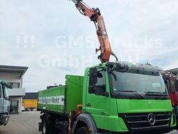 MERCEDES-BENZ Axor 1829 / E5 / ALU Kipper / Atlas Kran